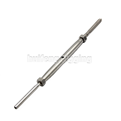 Такелаж с винт за подреждане и винт за дюбел